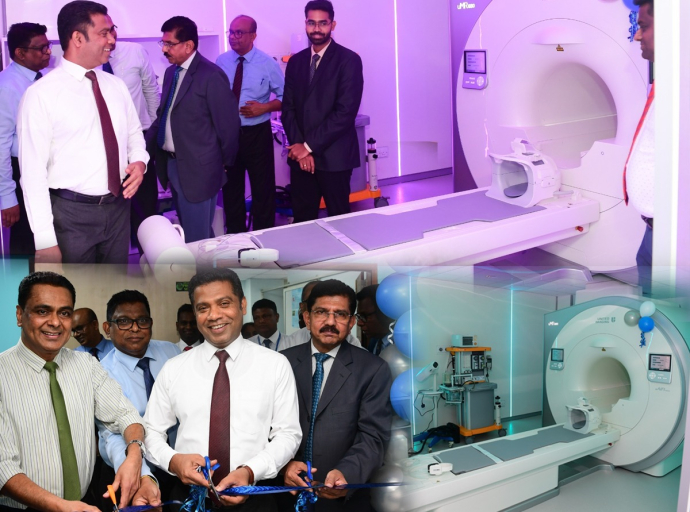 Advanced MRI Machine Equipped with AI Technology Installed at National Hospital Colombo